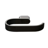 Zidni držač toaletnog papira SAT Simply R PVD u izvedbi gun metal s elegantnim dizajnom.