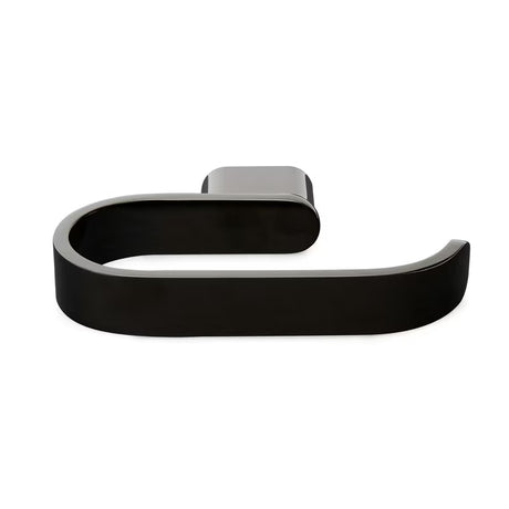 Zidni držač toaletnog papira SAT Simply R PVD u izvedbi gun metal s elegantnim dizajnom.