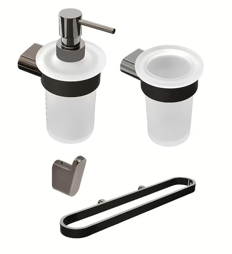 Set kupaonskih dodataka SAT Simply R s PVD završnom obradom pro usklađen izgled i jednostavno održavanje