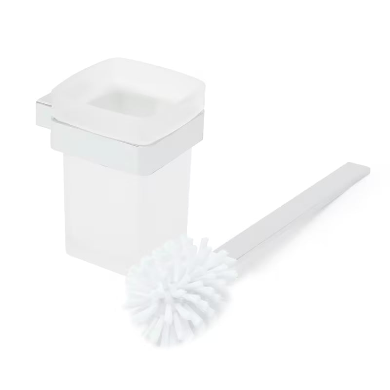 Zidna ČETKA za Wc SAT Simply S u krom izvedbi s mat staklom