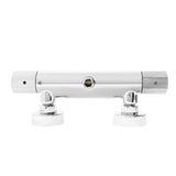 Termostatska miješalica za tuš SAT Chrome u krom izvedbi za zidnu montažu.