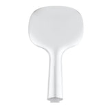 Ručni tuš SAT u bijeloj i krom kombinaciji s prebacivanjem na tipku i tri mlaza, uključujući BoosterSpray.