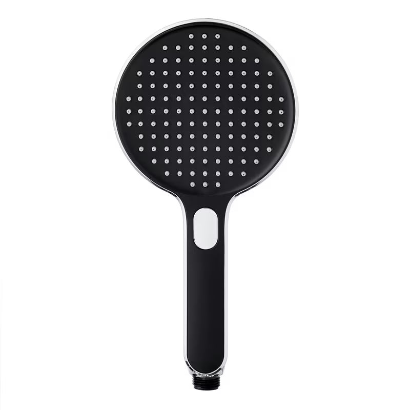 Ručna tuš slušalica SAT u crnoj i kromiranoj boji s tri funkcije mlaza