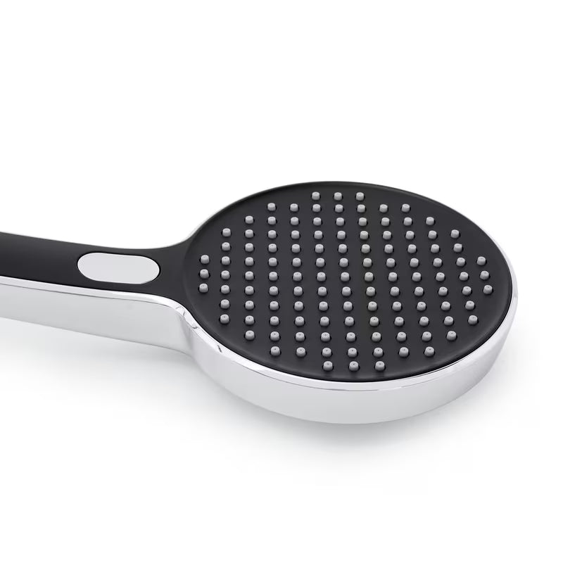 Ručna tuš slušalica SAT u crnoj i kromiranoj boji s tri funkcije mlaza