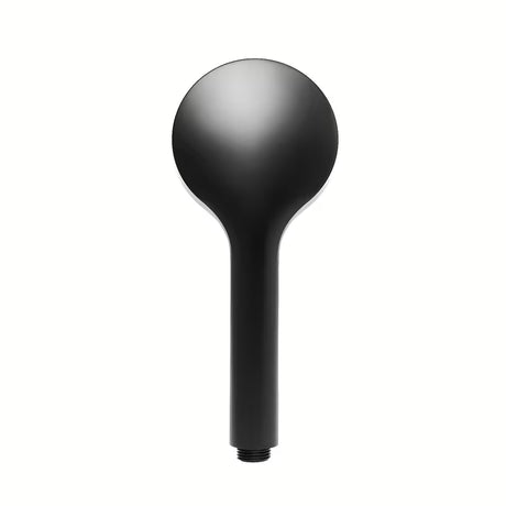 Ručni tuš SAT u mat crnoj izvedbi s jednom funkcijom i promjerom 10 cm.