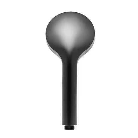 Ručna tuš slušalica SAT u mat crnoj boji s promjerom 10 cm i tri vrste mlaza.