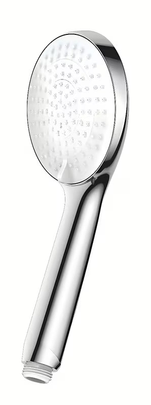 Kromirani ručni tuš SAT promjera 11 cm s tri funkcije mlaza vode.