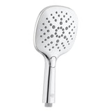 Krom ručni tuš SAT Chrome s tri vrste mlaza i prebacivanjem mlaza na tipku