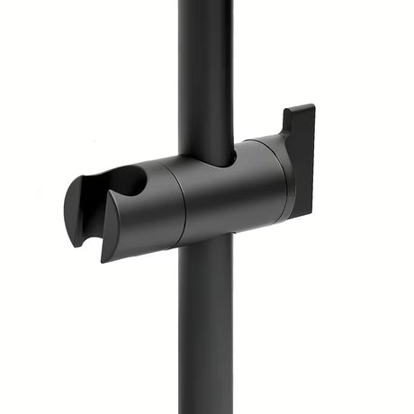 Tuš šipka SAT u mat crnoj izvedbi s okruglim dizajnom pro moderni tuš kabina.