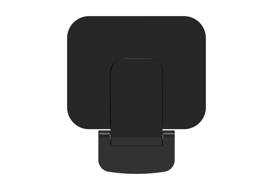 Crno sklopivo sjedalo za tuš SAT pro za udobno i sigurno sjedenje pod tušem