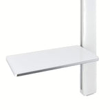 Tuš set SAT u bijelo-krom izvedbi s policom, tuš šipkom i ručnim tušem s 3 mlaza