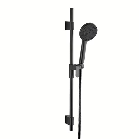 Tuš set SAT u mat crnoj boji s ručnim tušem i tuš šipkom