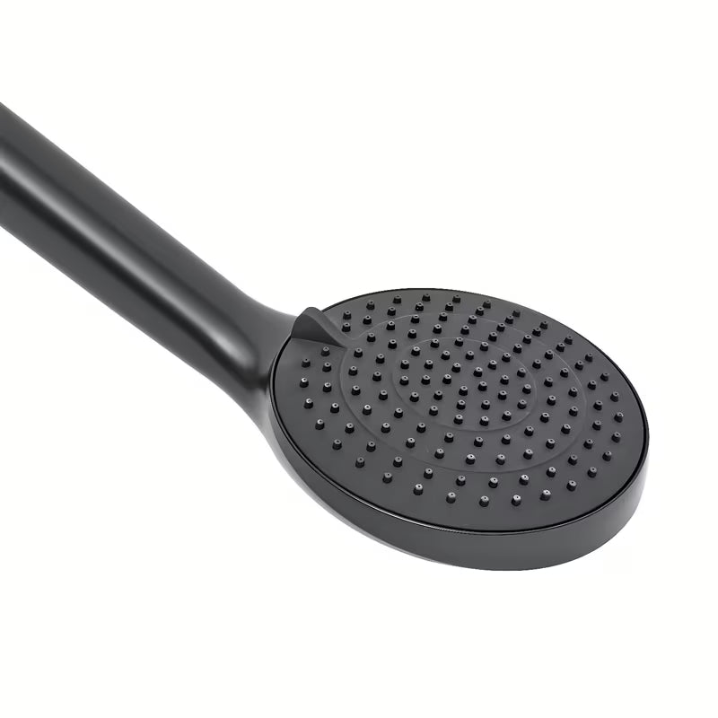 Tuš set SAT u mat crnoj boji s ručnim tušem i tuš šipkom