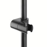 Tuš set SAT u mat crnoj boji s ručnim tušem s 3 funkcije i zidnom tuš šipkom.