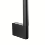 Tuš set SAT u mat crnoj boji s ručnim tušem s 3 funkcije i zidnom tuš šipkom.