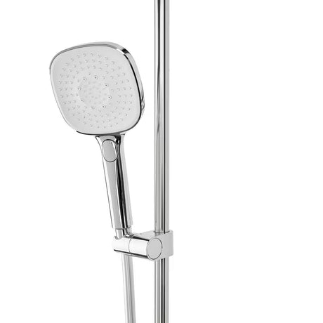 Tuš set SAT za zid u krom izvedbi s ručnim tušem s 3 funkcije i tuš crijevom