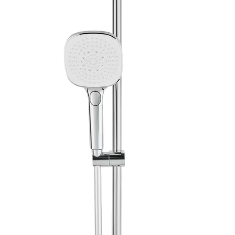 Tuš set SAT za zid u krom izvedbi s ručnim tušem s 3 funkcije i tuš crijevom