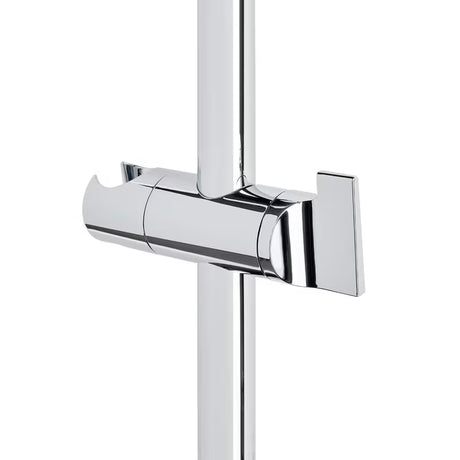 Tuš set SAT u krom izvedbi s ručnim tušem s 4 mlaza vode i zidnom tuš šipkom.