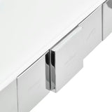 Tuš sustav SAT s termostatskom miješalicom, sa staklenom policom i prebacivanjem između nadglavnog i ručnog tuša te izljeva.