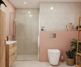 Tuš sustav SAT s termostatskom miješalicom u krom izvedbi