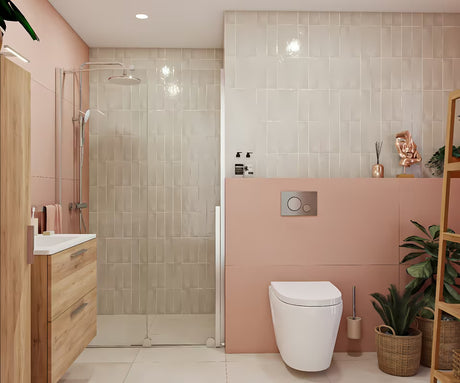 Tuš sustav SAT s termostatskom miješalicom u krom izvedbi