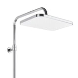 Kromirani termostatski tuš sustav SAT s nadglavnom tuš ružom 32 × 21 cm i ručnim tušem