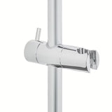 Kromirani termostatski tuš sustav SAT s nadglavnom tuš ružom 32 × 21 cm i ručnim tušem