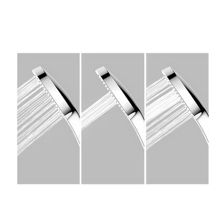 Kromirani tuš sustav SAT Chrome s nadglavnim tušem, ručnim tušem i tuš šipkom s klizačem.