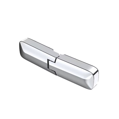 Polukružna tuš kabina SAT TGD New 90x90 cm u krom izvedbi s prozirnim staklom i vratima na šarke