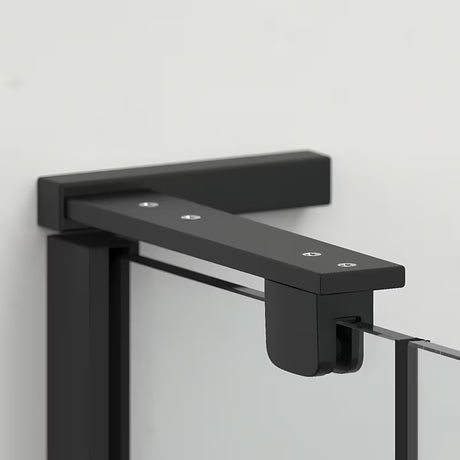 Pravokutni tuš paravan bez okvira tuš kabina SAT Tgd New 90x80 cm u krom izvedbi s prozirnim staklom