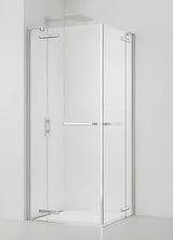 Pravokutna tuš kabina SAT TGD New 100x90 cm u sjajnom kromu s prozirnim staklom