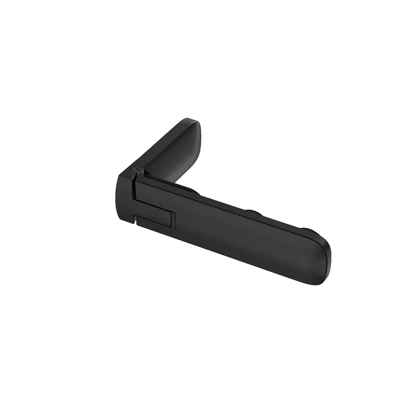 Tuš kada s vratima na šarkama paravan za kadu SAT Tgd New 150x80 cm s prozirnim staklom i crnim mat profilom