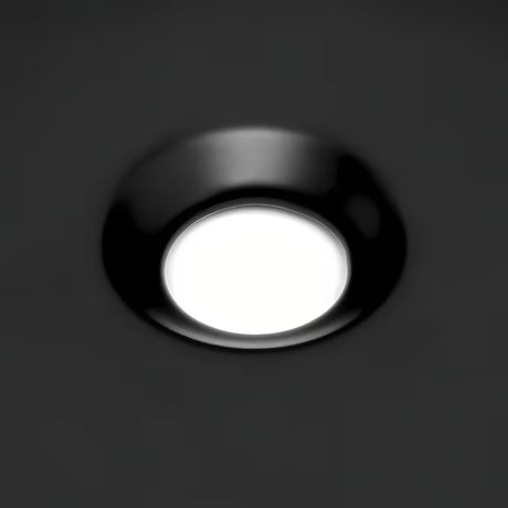 Okrugli umivaonik na ploču SAT Mood u mat crnoj boji, bez otvora za miješalicu i bez preljeva.