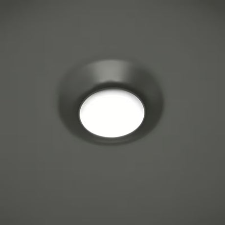 Okrugli umivaonik na ploču SAT Mood u tamnosivoj mat obradi, dimenzija 36x36x12 cm.