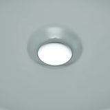 Okrugli umivaonik na ploču SAT Mood u mat sivoj boji, bez otvora za miješalicu i bez preljeva.