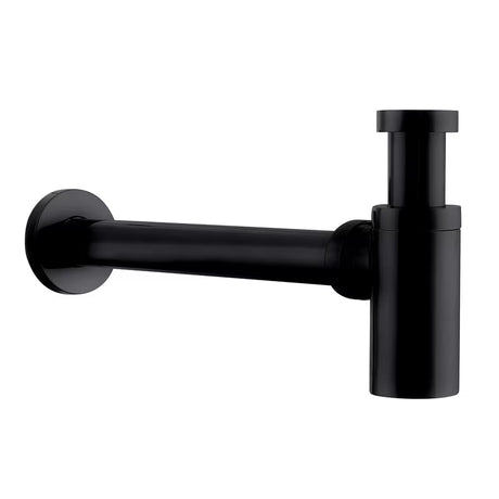 Sifon za Umivaonik SAT u crnoj mat boji s promjerom 32 mm pro modernu kupaonicu