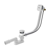 Odljevno preljevna Garnitura Za Kadu SAT Chrome u krom izvedbi pro punjenje kade s preljevom i upravljanjem čepa