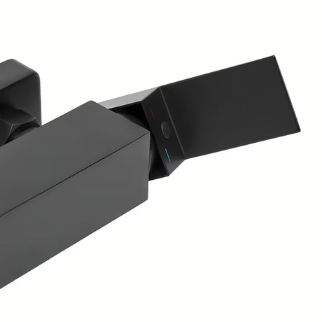 Jednoručna Baterija miješalica za tuš SAT Vision u mat crnoj boji pro za zidnu montažu