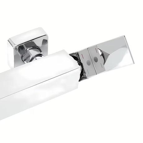 Kromirana zidna jednoručna baterija miješalica za tuš SAT Vision bez tuš seta