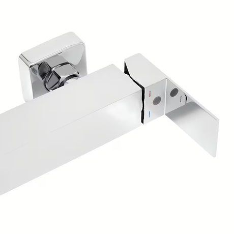 Kromirana zidna jednoručna baterija miješalica za tuš SAT Vision bez tuš seta