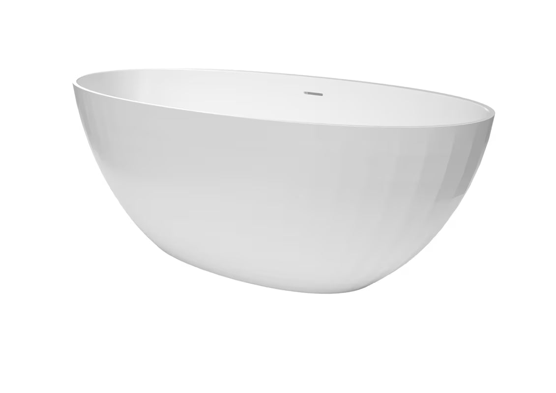 Samostojeća kada  SAT od lijevanog mramora 167x83 cm u lijevoj i desnoj izvedbi