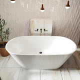 Samostojeća kada  SAT od lijevanog mramora dimenzija 162x78,6 cm