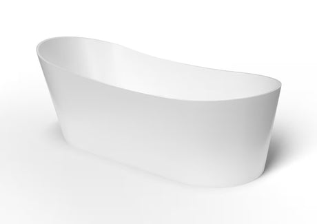 Samostojeća kada  SAT Miranda od lijevanog mramora 180x83,2 cm bez preljeva