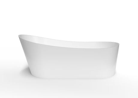 Samostojeća kada  SAT Miranda od lijevanog mramora 180x83,2 cm bez preljeva