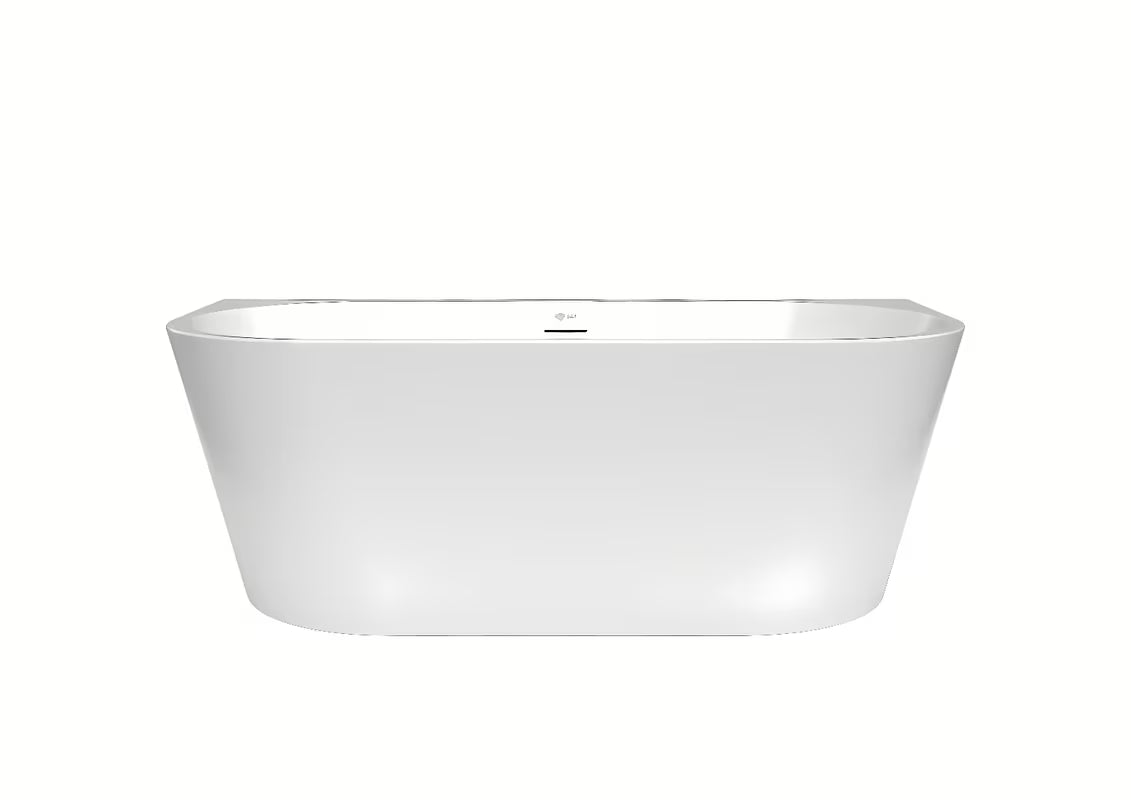 Samostojeći  akrilna kada SAT Oli 160x75 cm s lijevom i desnom orijentacijom u sjajnoj bijeloj izvedbi.