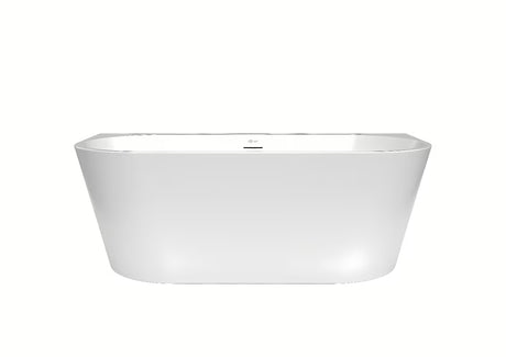 Samostojeći  akrilna kada SAT Oli 160x75 cm s lijevom i desnom orijentacijom u sjajnoj bijeloj izvedbi.