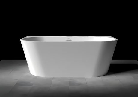 Samostojeći  akrilna kada SAT Oli 160x75 cm s lijevom i desnom orijentacijom u sjajnoj bijeloj izvedbi.