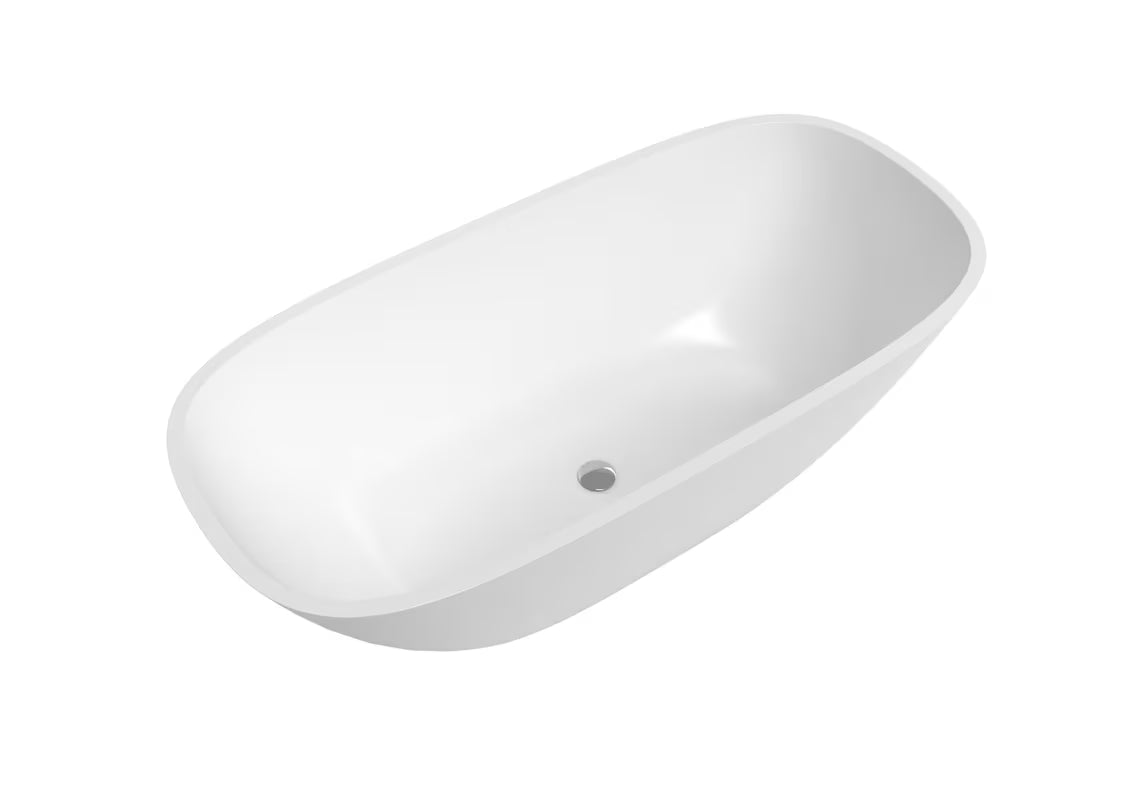 Samostojeća kada  SAT od lijevanog mramora 160x75 cm s mogućnošću lijeve i desne orijentacije