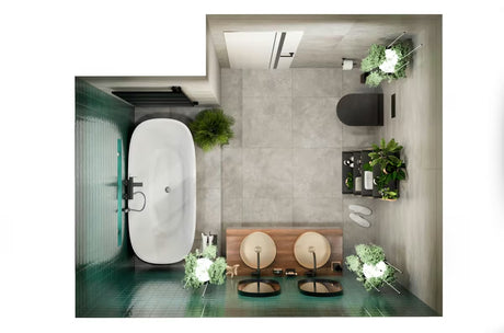 Samostojeća kada  SAT od lijevanog mramora 160x75 cm s mogućnošću lijeve i desne orijentacije