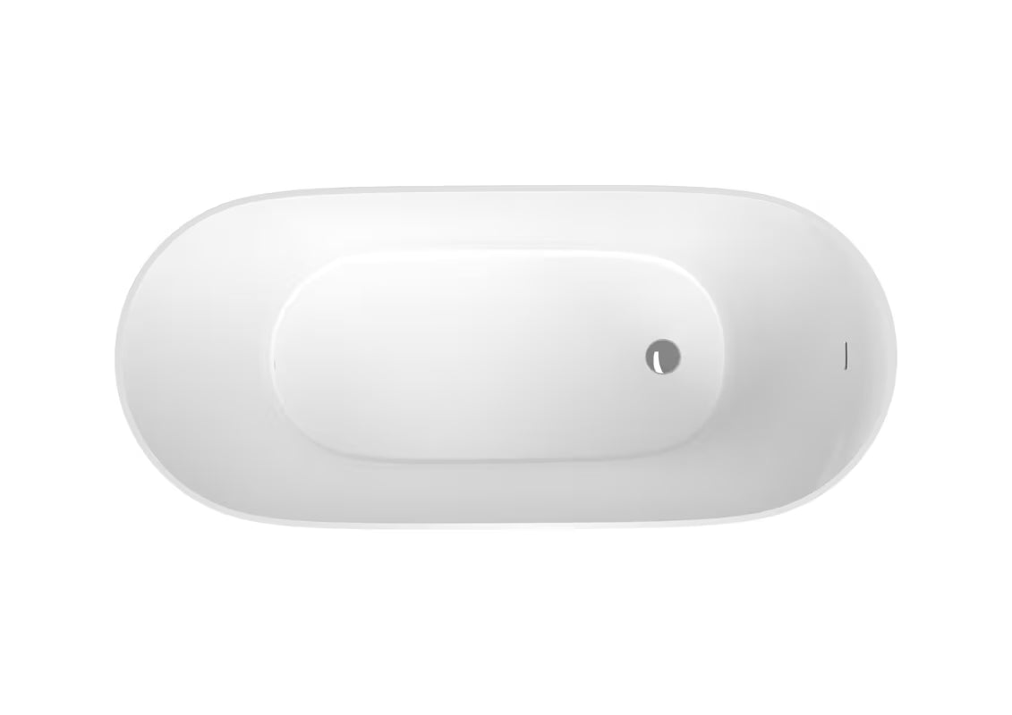 Samostojeća kada  SAT od lijevanog mramora 157x69 cm s lijevom i desnom orijentacijom